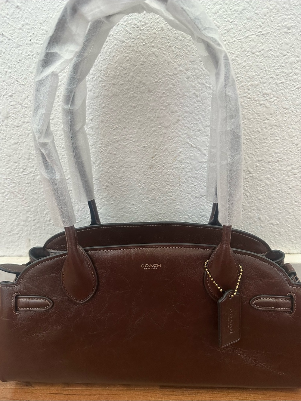Coach Brown Leather Satchel